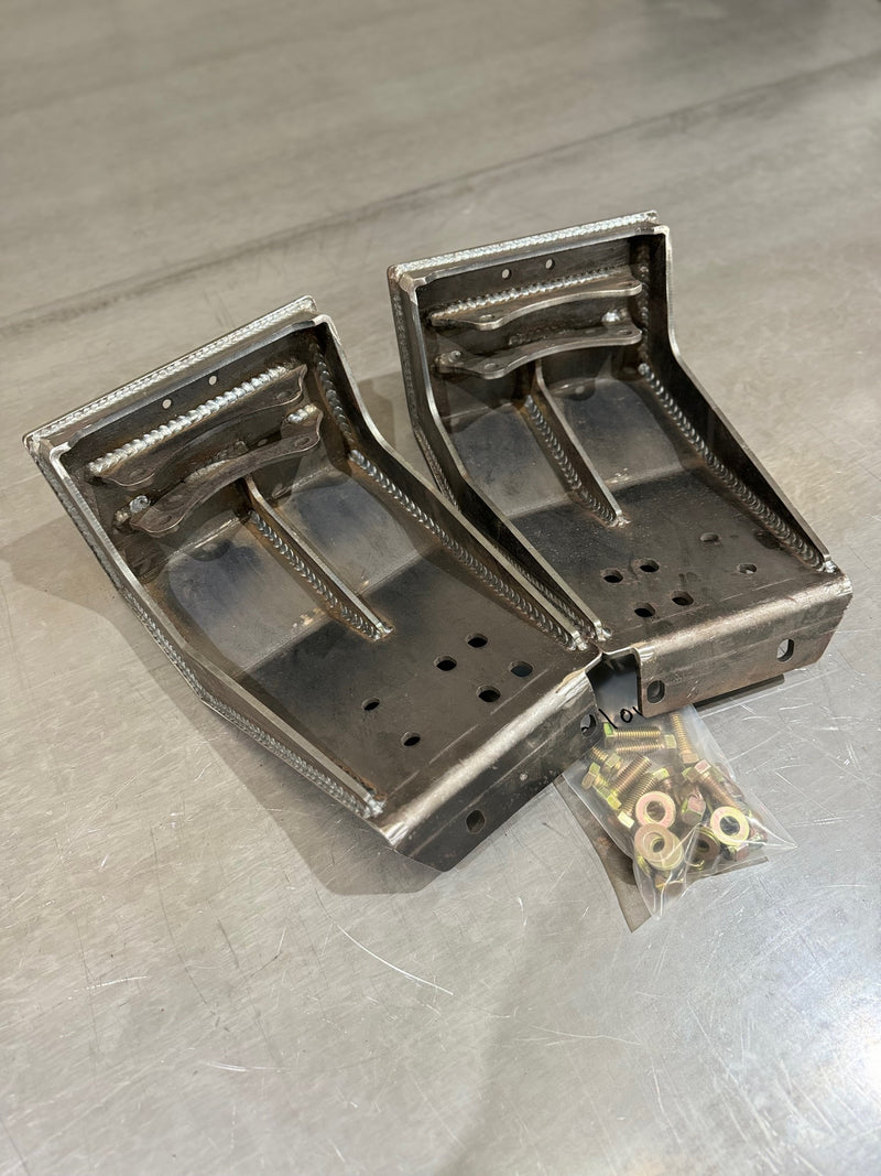 Ford OBS Dual Shock Coilover Buckets (05-16 Superduty Swap)