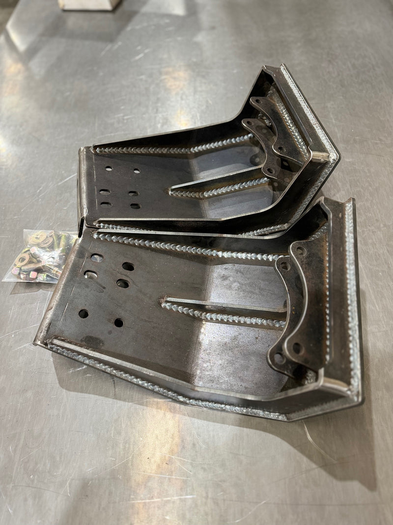 Ford OBS Dual Shock Coilover Buckets (05-16 Superduty Swap)