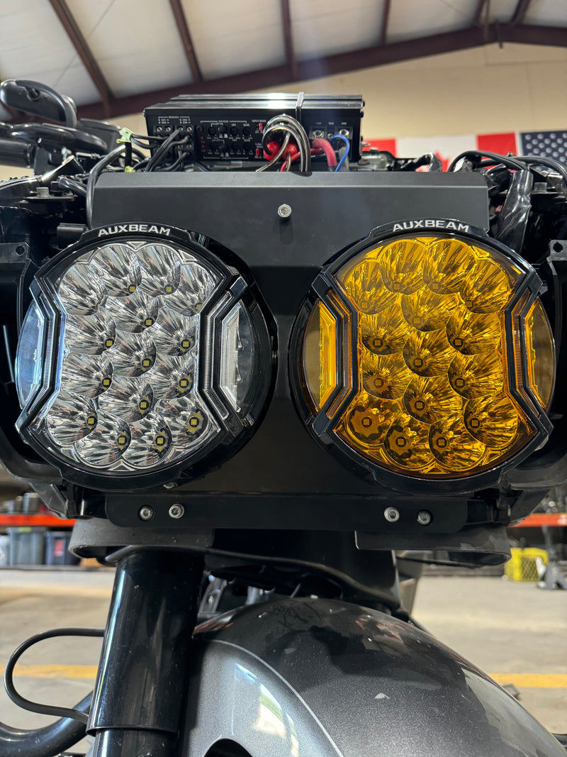 2014-2022 Harley Davidson Road Glide LED Pod Headlight Kit