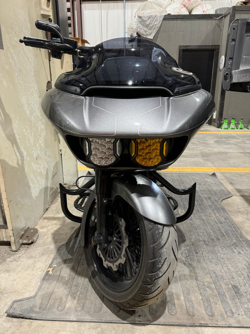 2014-2022 Harley Davidson Road Glide LED Pod Headlight Kit